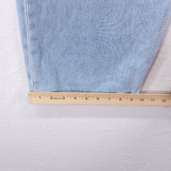Levi's Premium Jeans Baggy High Loose Women 28x30 Denim Light Wash - Picture 12 of 13